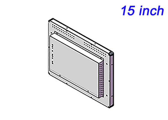 15-Zoll Linux Touch-Embedded Display für Gesundheitssysteme, intelligente Verkaufsautomaten, Transport-Schnittstellen und Unterhaltungs-Panels