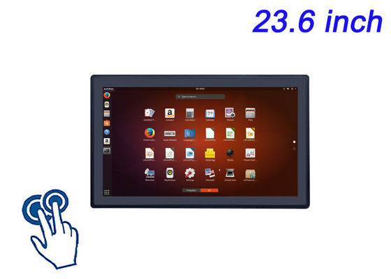 23.6-Zoll-Linux-Touch-Embedded-Bildschirm für CNC-Maschinen, Smart-City-Anwendungen, Krankenhausüberwachungssysteme und Ausstellungsständen