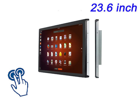 23.6-Zoll-Linux-Touch-Embedded-Bildschirm für CNC-Maschinen, Smart-City-Anwendungen, Krankenhausüberwachungssysteme und Ausstellungsständen