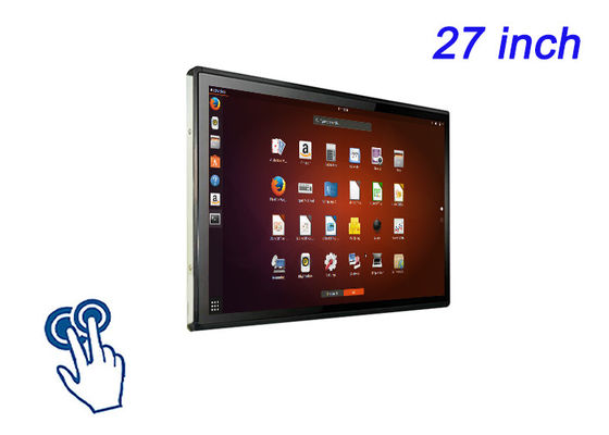 27-Zoll-Linux-Touch-Embedded-Bildschirm für große Einzelhandelsbildschirme, Flughafen-Check-In-Systeme, Broadcast-Monitoring und Energie-Dashboards