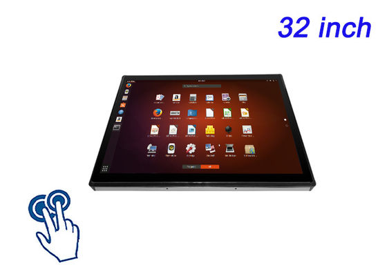 32-Zoll Linux Touch-Embedded Display für Bildungslösungen, öffentliche Verkehrsmittel, Sicherheitssysteme und interaktiven Einzelhandel
