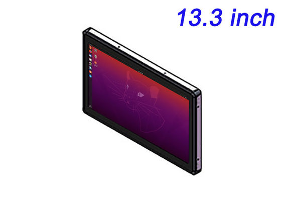 13.3-Zoll-Linux-Embedded Display für Logistik-Dashboards, öffentliche Informationstafeln, Fabrikautomation und Sicherheitssysteme