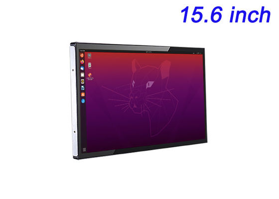15.6-Zoll-Linux-Embedded-Bildschirm für intelligente Verkaufsautomaten, Bildschirmanzeigen, HMI-Panels und Energieüberwachungssysteme