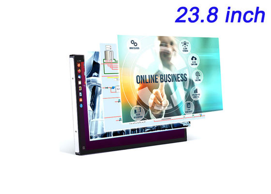 23.8-Zoll-Linux-Embedded Display für öffentliche Informationsplatten, industrielle Automatisierung, Energie-Dashboards und Smart City-Anwendungen