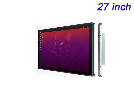 27-Zoll-Linux-Embedded-Bildschirm für große Einzelhandelsbildschirme, Unternehmensschnittstellen, öffentliche Verkehrssysteme und Sicherheitsüberwachung