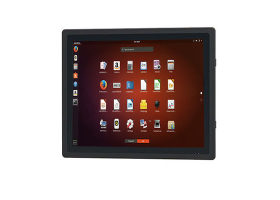 17 Zoll zuverlässiger Linux-Monitor für Industriebetriebe und Sicherheitsplatten