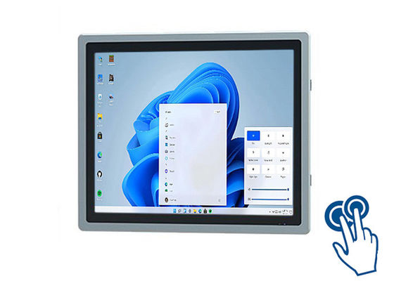 17 Zoll zuverlässiges Windows Touch Display für Sicherheitssysteme und industrielle Steuerung