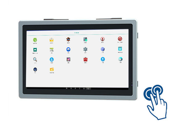 15.6-Zoll-kompakte Android-Touch-Display für Fabrik-Dashboards und digitale Beschilderung