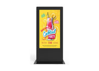 Kiosk im Freien 75in digitaler Beschilderung Androids 760W 3840X2160