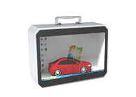 Transparenter LCD Werbungs-Schirm AC100V 15,6 Zoll IPS-EDV 20W