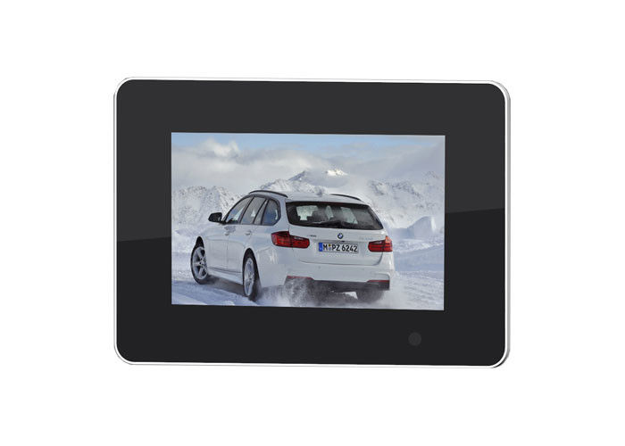 7-Zoll hohe Qualitäts-an der Wand befestigter hölzerner Plakat-Malerei-Bild-digitaler Bilderrahmen für Dekoration
