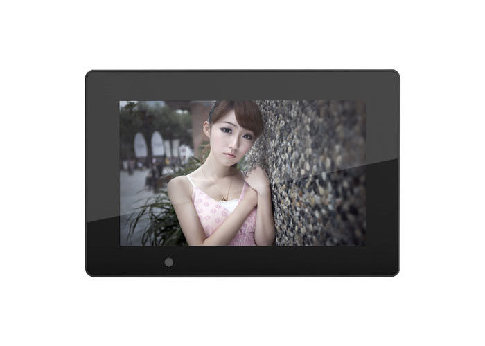 Volle elektronische Preis-Anzeigen-Acryldigitaler bilderrahmen Hd-Druck-unbegrenzte Gegenstand-klare Bild Lcd-Schirm-3d 7 Zoll