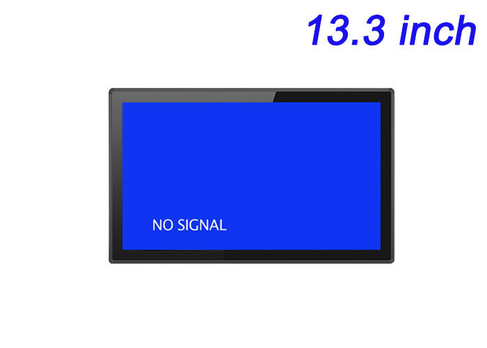 13.3-Zoll-Embedded Monitor für Retail Signage, Schnittstellen von Industriegeräten, Lagerverwaltung und Smart Home-Panels
