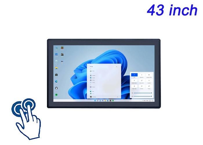 43-Zoll-Windows-Touch-Embedded-Bildschirm für Smart-City-Displays, Stadion-Schnittstellen, immersive Einzelhandelslösungen und Gaming-Systeme