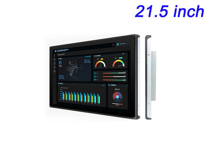 21.5-Zoll-Linux-Touch-Embedded-Display für Logistik-Dashboards, Smart Factories, Unternehmensoberflächen und Stadion-Scoreboards