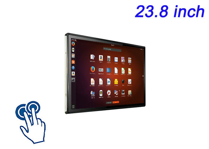23.8-Zoll-Linux-Touch-Embedded-Display für Einzelhandelswerbung, Verkehrsmanagementsysteme, wissenschaftliche Forschungspanels und Kommandozentren