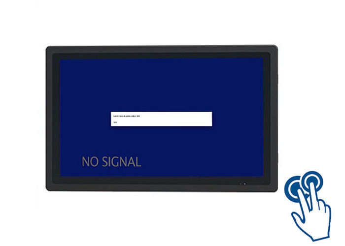 18.5-Zoll-integrierter Touch-Monitor für Verkehrssysteme und Sicherheits-Dashboards