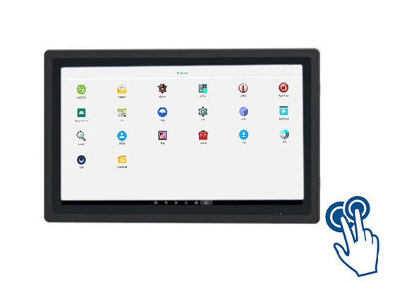 18.5-Zoll-Fanlos Android-Touchmonitor für Verkehrsknotenpunkte und industrielle Steuerung