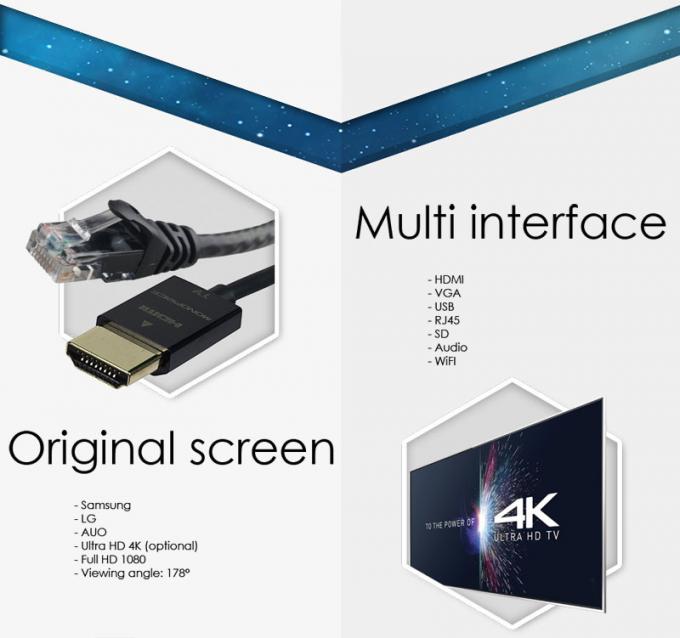 multi 47inch Touch Screen standy Kiosk mit Taschenbroschüre für ANZEIGE