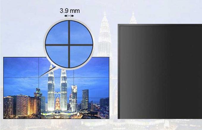 des Bodenstands 3X3 SAMSUNG 700nits HD 3.9mm lcd-Wandhandelsanzeige Hintergrundbeleuchtung geführte