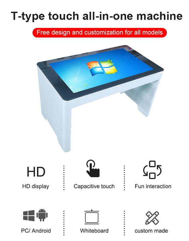 32 Zoll-wechselwirkender intelligenter Touch Screen InnenCouchtisch für Unterhaltung industriellen PC