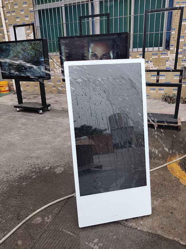 Anzeige 43 Zoll-Smarts LCD LCD-Anzeigen u. Prüfer-Boards For Floor-Stellung