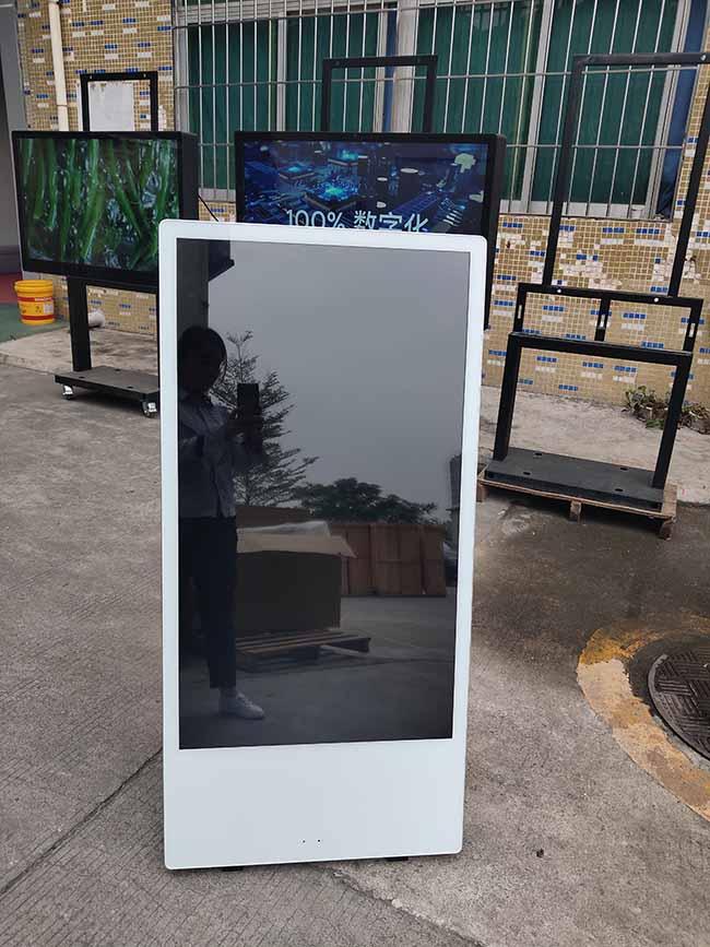 Anzeige 43 Zoll-Smarts LCD LCD-Anzeigen u. Prüfer-Boards For Floor-Stellung