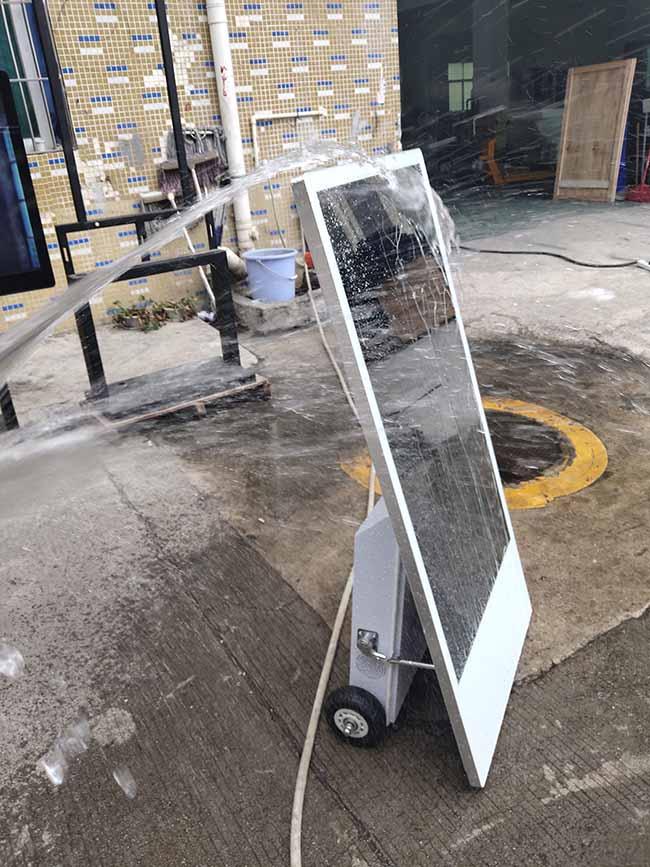 Anzeige 43 Zoll-Smarts LCD LCD-Anzeigen u. Prüfer-Boards For Floor-Stellung